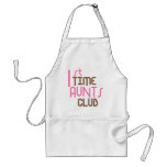 1st Time Aunts Club (Pink) Apron