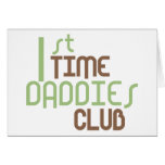 1st Time Daddies Club (Green) cards
