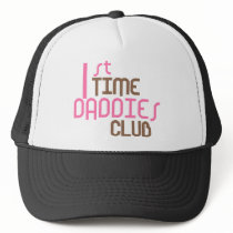 1st Time Daddies Club (Pink) Mesh Hat