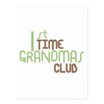 1st Time Grandmas Club (Green) Postcards