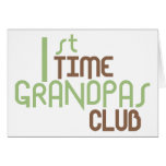 1st Time Grandpas Club (Green) Card