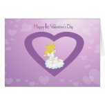 1st Valentine's Day Angel Card