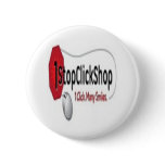 1StopClickShop Pinback Button