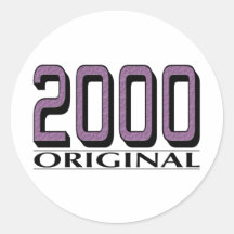 2000 Original Stickers
