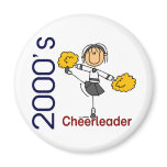 2000’s Cheerleader Stick Figure Refrigerator Magnet