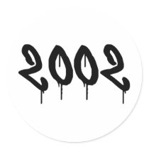 2002 ROUND STICKERS