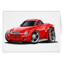 2003-06 SSR Red Truck Greeting Card