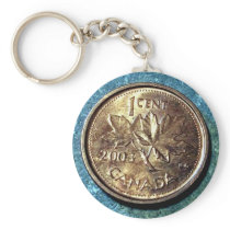 2003 Canadian Penny (Front) Key Chain
