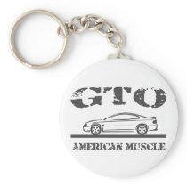 2004-06 GTO American Muscle Car Keychain