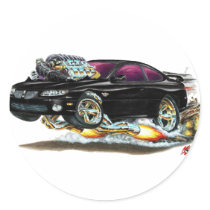 2004-06 GTO Black Car Sticker