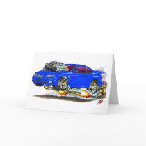 2004-06 GTO Blue Car Greeting Card