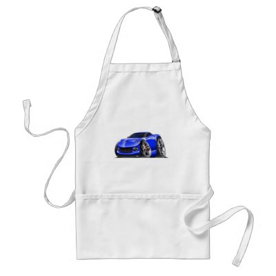 2005-09 Corvette Blue Car Aprons by maddmaxart