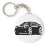 2006-10 Charger SRT8 Black Car Key Chain