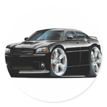 2006-10 Charger SRT8 Black Car Stickers