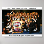 2006 Cheer Power National Champions posters