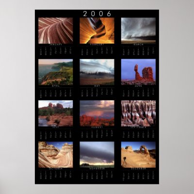 2006 Landscape Calendar Poster by gust_front