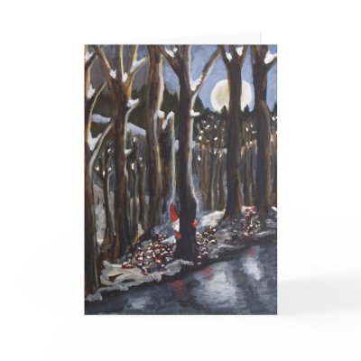 2006_Peeking_Gnome Greeting Cards by achesley