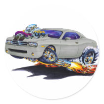 2008-10 Challenger Grey Car Stickers