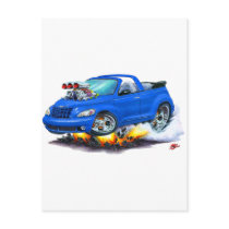 2008-10 PT Cruiser Blue Convertible Post Cards