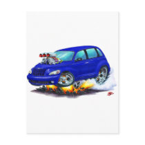 2008-10 PT Cruiser Dark Blue Car Post Cards