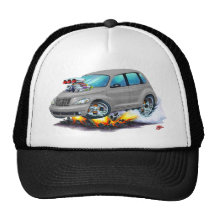 2008-10 PT Cruiser Grey Car Trucker Hat