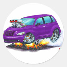 2008-10 PT Cruiser Purple Car Stickers