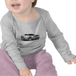 2008-2010 Challenger White Car Tshirt
