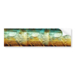 2008 Amber/Turquoise 3 Horse BumperSticker Bumper Stickers