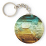 2008 Amber/Turquoise 3 Horse Keychain