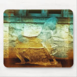 2008 Amber/Turquoise 3 Horse Mousepad