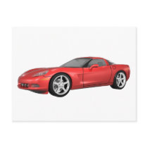 2008 Corvette: Sports Car: Red Finish: