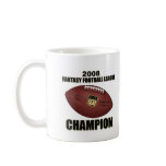 2008 Fantasy Football Champion Shop Coffee Mug