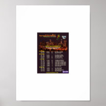 2009-10 Dynamite Schedule Print