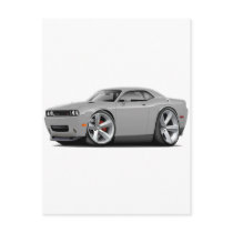 2009-11 Challenger RT Silver Car Post Cards