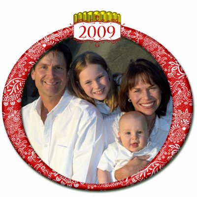 2009 Family Photo Christmas Ornament by samack