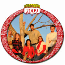 2009 Family Photo Christmas Ornament
