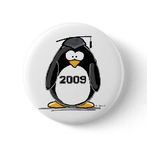 2009 Graduate Penguin Buttons