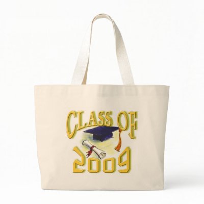 2009 GRADUATION GIFTS TOTE BAG by dizzypixels