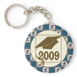 2009 Graduation Hat Design Key Chains