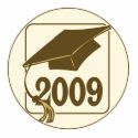 2009 Graduation Hat Design photo sculptures