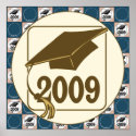 2009 Graduation Hat Design posters
