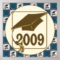 2009 Graduation Hat Design Posters