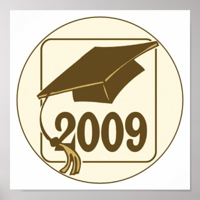 2009 Graduation Hat Design Posters by cutespot