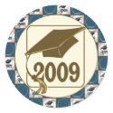 2009 Graduation Hat Design stickers
