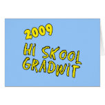 2009 Hi Skool Gradwit Humour Products Card