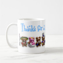 2009 Holiday Bear Collector's Mug