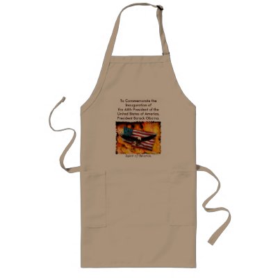2009 Inauguration Commemorative Collection Apron by RavenSpiritPrints