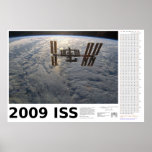 2009 International Space Station Calendar posters
