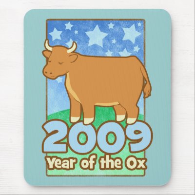2009 Kids Year of Ox Mousepad by koncepts