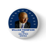 2009 NY Mayor Bill Thompson Pin buttons